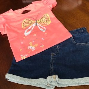 Short Set by Lightning Bug Size 4T